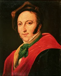 Portrét Gioacchina Rossiniho (1792-1868)
